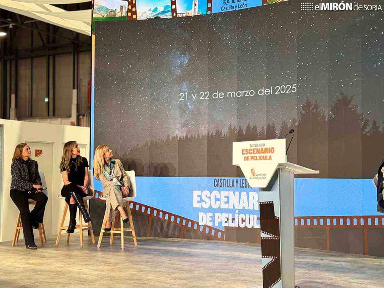 Soria Se Abre Al Mundo En Fitur En Un Escenario De Cine