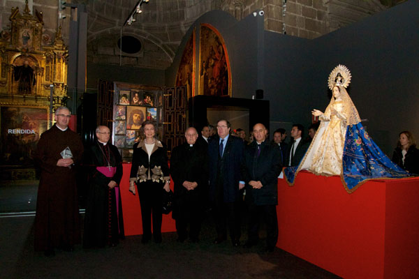 La Reina Sofia inaugura la exposición extraordinaria que Las Edades del Hombre dedican a Santa Teresa de Jesús