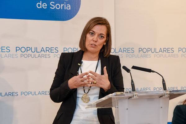 La consejera de Familia hace balance de la legislatura en Soria