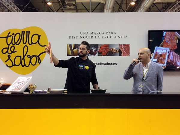 El "Torrezno de Soria", encantado de su primera participación en el Salón del Gourmets