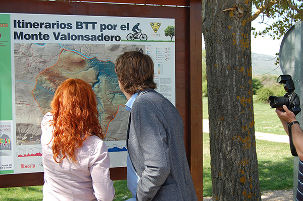 Dos nuevas rutas de BTT para recorrer el monte Valonsadero