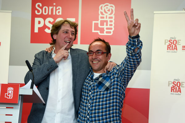 El PSOE revalida su mayoría absoluta en el Ayuntamiento de Soria...