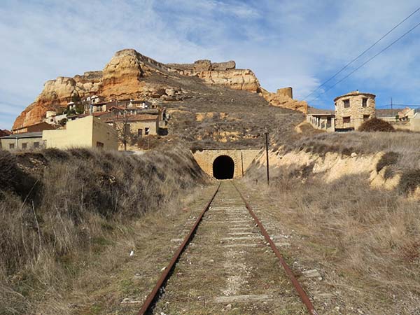 Tierras Sorianas del Cid monta una exposición sobre la posible utilización de la Valladolid-Ariza