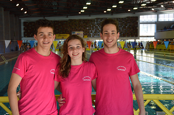 Seis medallas de la natación soriana en Ávila