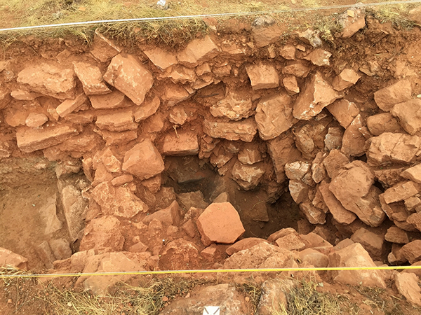 El proyecto arqueológico de Velilla de Medinaceli descubre parte de la muralla