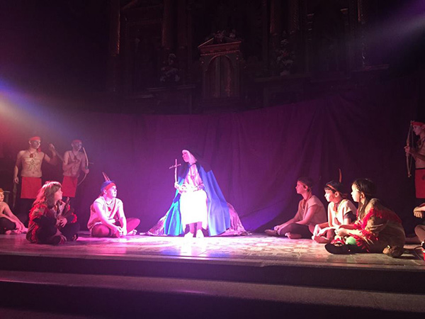 Mil personas han presenciado ya la representación teatral sobre Sor María de Jesús