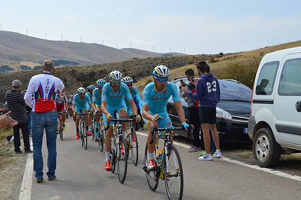 La Vuelta Ciclista a España atraviesa el Moncayo soriano
