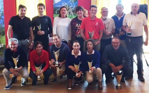 Raúl Pascual y Eva Renta, ganan el XXIV Trofeo San Saturio de Golfl en scratch