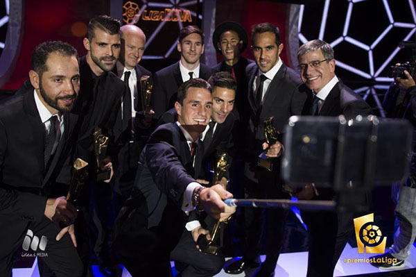 Pablo Machín, con los mejores de la Liga de Fútbol Profesional