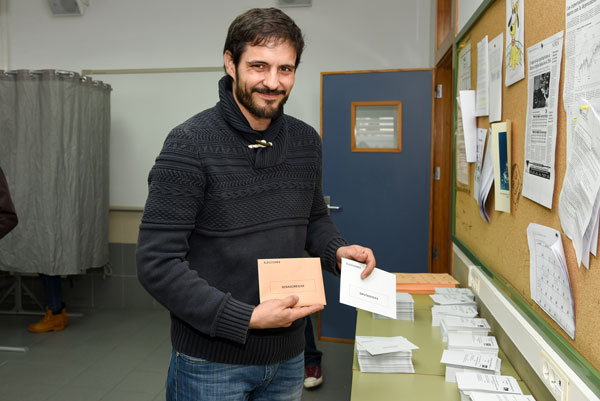 Ramiro (Podemos): "Estamos seguros que el cambio se va a producir"