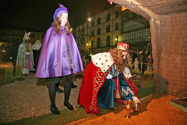 Siete carrozas en la cabalgata de Reyes en Soria