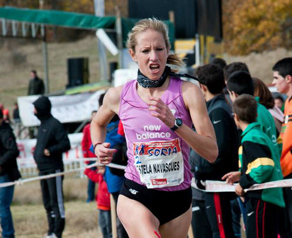 Estela Navascués, segunda en la media maratón de Getafe