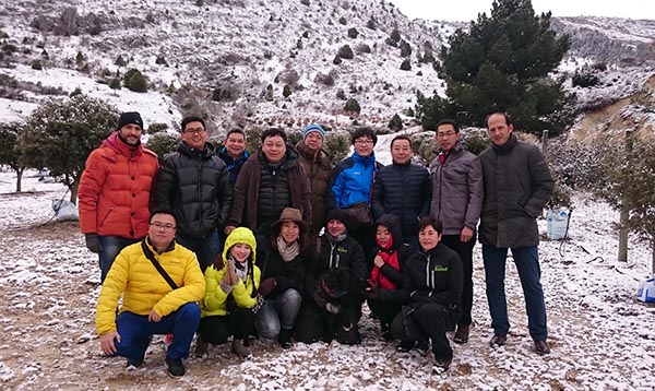 Empresarios chinos se interesan por la trufa negra de Soria