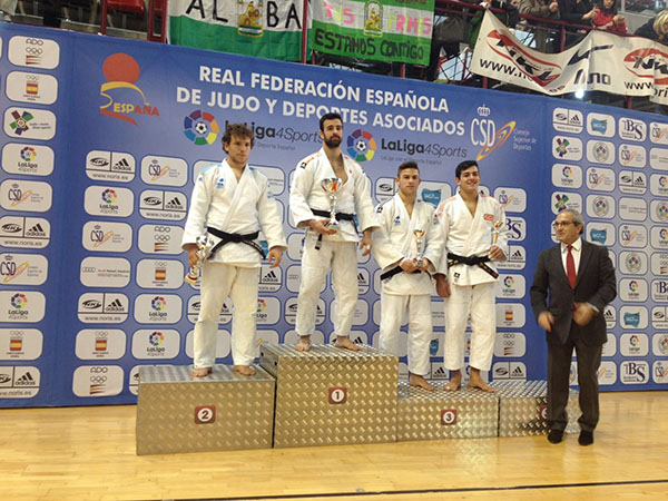 Alexis Rosa, subcampeón junior de España de judo
