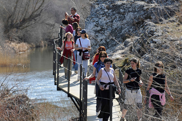 Senderos del Duero recorre el sábado el entorno de la presa del Pereginal