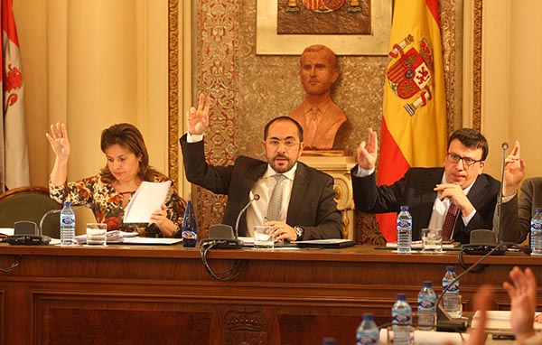 PP, PSOE y Ciudadanos apoyan la pervivencia de la Diputación soriana