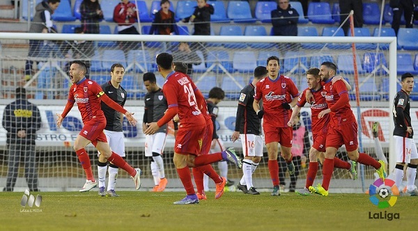 El Numancia gana sufriendo frente al Bilbao Athletic (3-2)