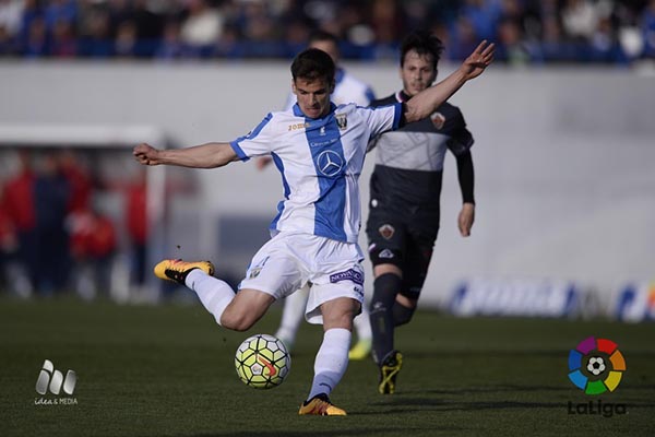 El Leganés cede terreno ante sus perseguidores en la Liga Adelante