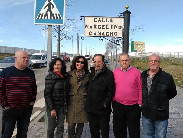 Ecija dedica una calle a Marcelino Camacho