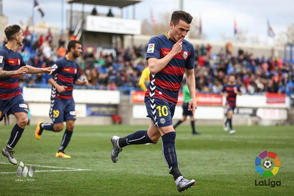 El ex-numantino Natalio, protagonista en la última jornada de la Liga Adelante