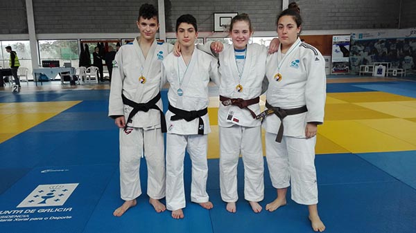 Cuatro judocas sorianos, en la fase final del Autonómico cadete gallego