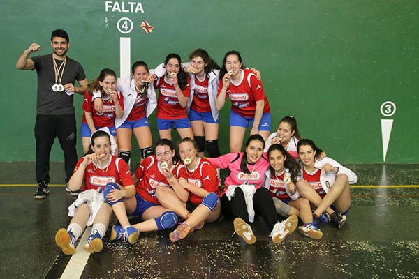 El balonmano cadete femenino de Ólvega jugará el Campeonato de España