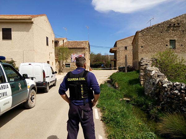 Detonan en Urex de Medinaceli dinamita encontrada en la demolición de una vivienda