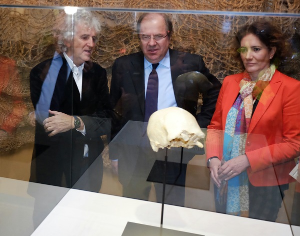 "Cráneo 4" se exhibe por primera vez desde su descubrimiento en Atapuerca