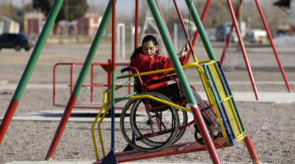 C´s pide juegos inclusivos para que todos los niños puedan disfrutar de los parques públicos