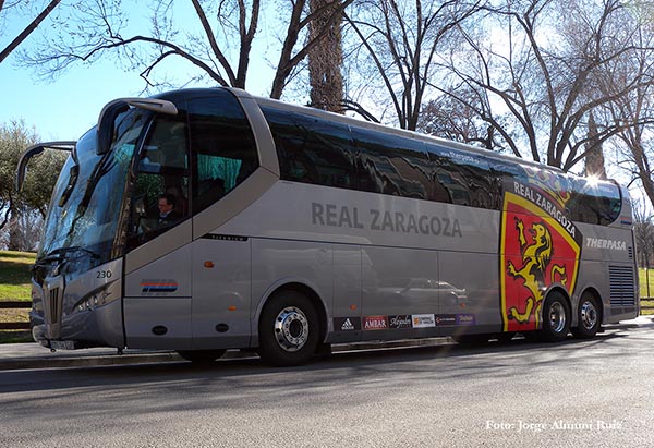 El Real Zaragoza se aloja en el hotel Alfonso VIII