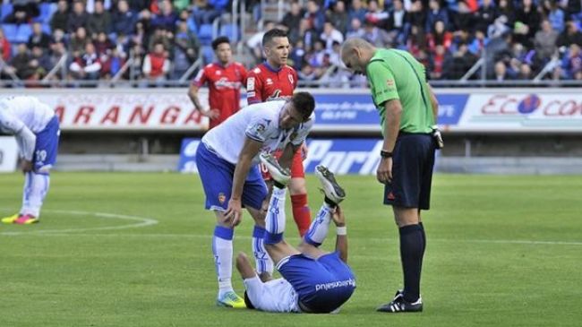 El Real Zaragoza se siente perjudicado por el colegiado