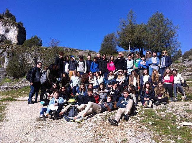 Alumnos franceses culminan su semana de intercambio en Soria