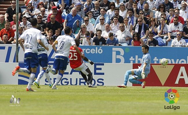 El Zaragoza, condenado desde el punto de penalti