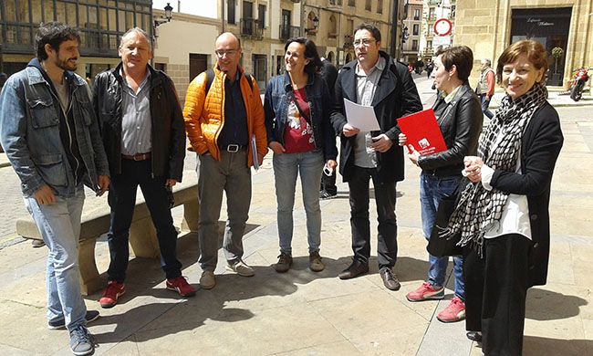 Unidos Podemos presenta sus candidaturas con la intención de obtener representación