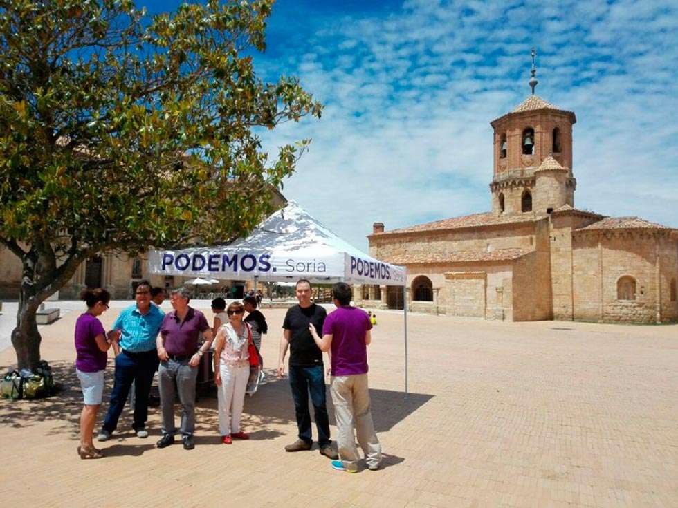 Adnamantinos trasladan su preocupación a Unidos Podemos por los sorianos que no podrán votar