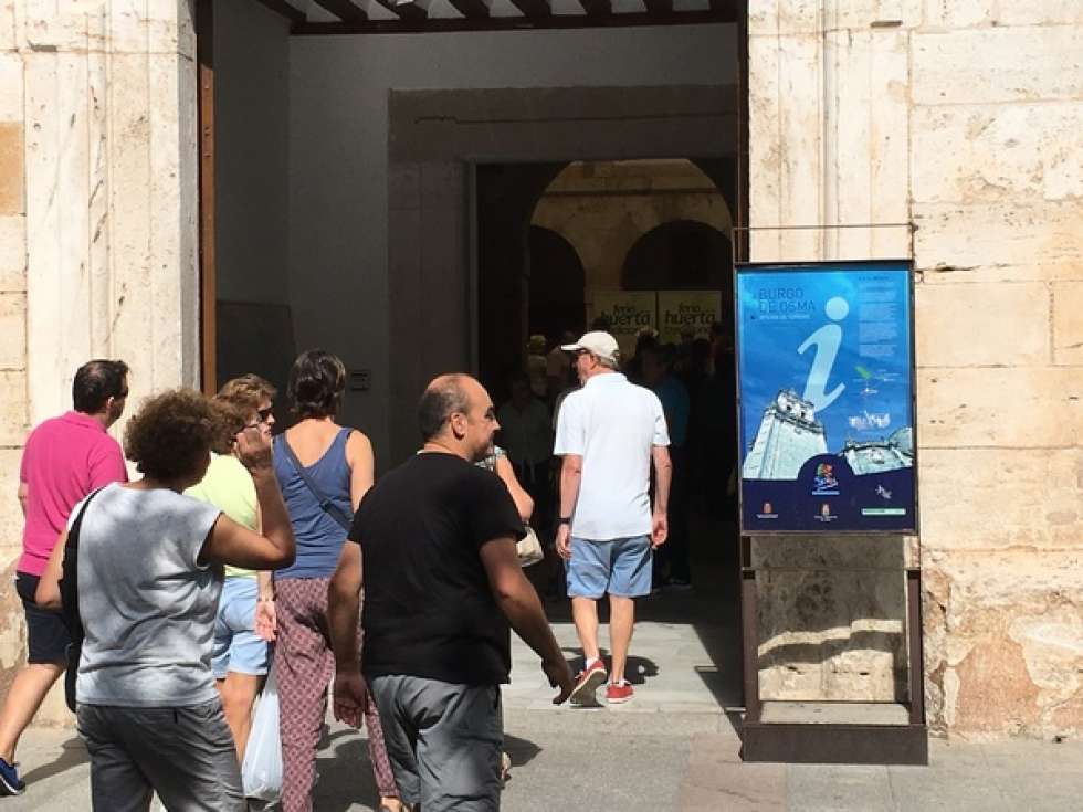 Más de ocho mil turistas solicitaron información en El Burgo de Osma en agosto