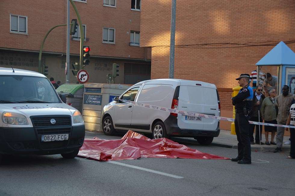 Atropello mortal en la calle Merineros de Soria