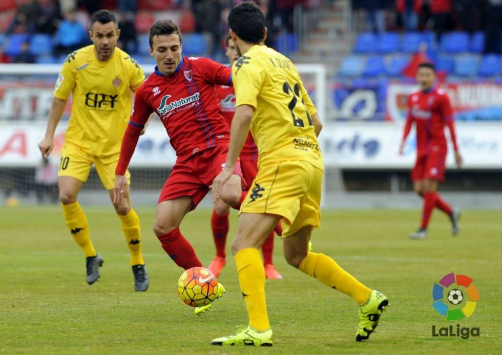 El Numancia busca en Girona el triunfo que se le niega