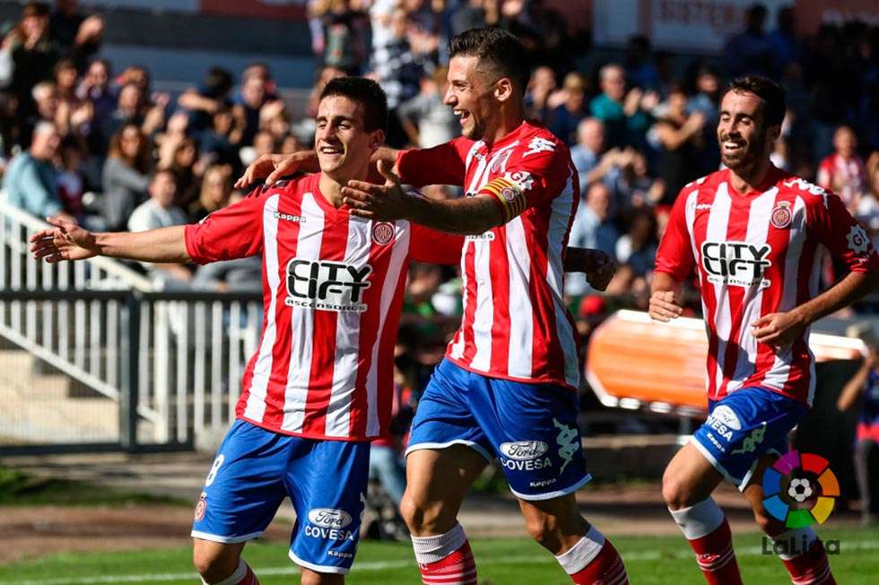 El Numancia, en caída libre, encaja una goleada en Girona 