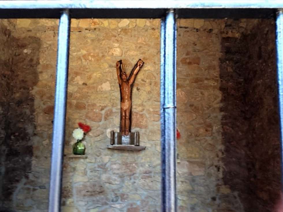 Bendición de la capilla restaurada del cementerio de Ólvega