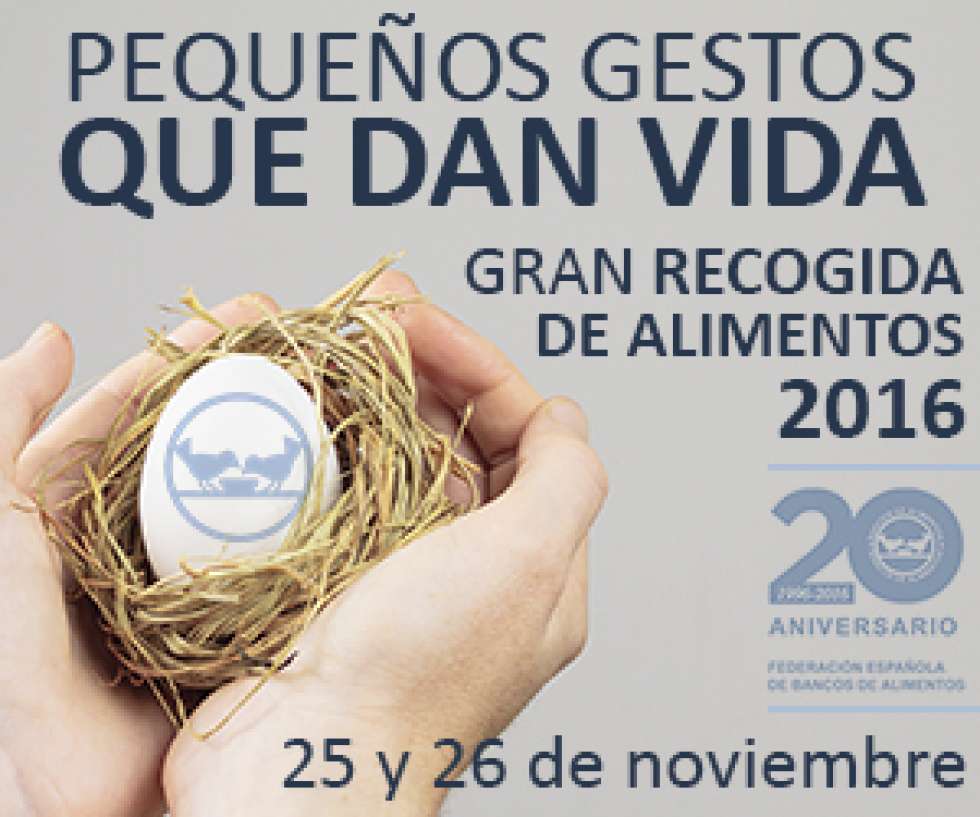 El Banco de Alimentos necesita voluntarios para la "Gran Recogida"