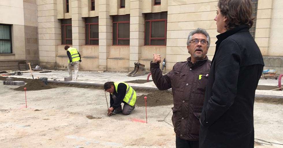 La peatonalización de Soria continúa por el entorno de la plaza Rey Sabio