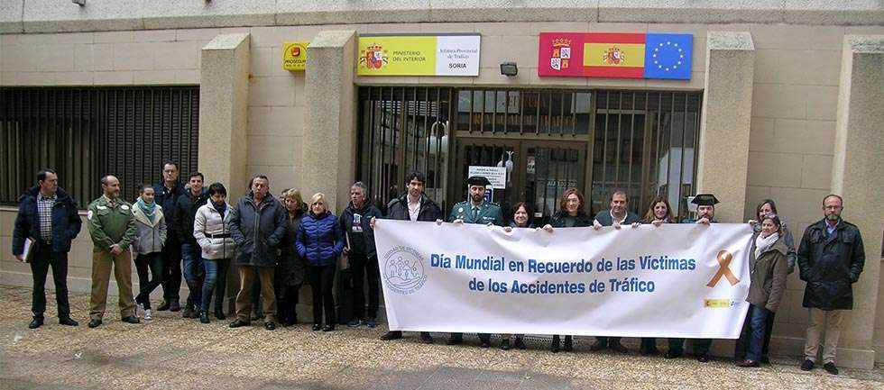 Tráfico recuerda a las 18 víctimas mortales de los accidentes en Soria