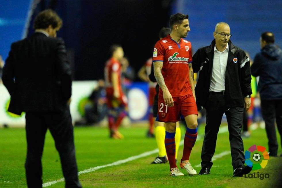 El Numancia recurrirá probablemente la roja directa a Marc Mateu