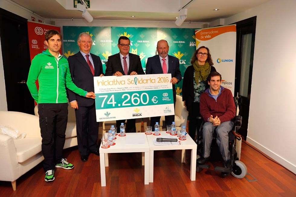 La "Iniciativa Solidaria 2016" recauda más de 74.000 euros para la Fundación ONCE