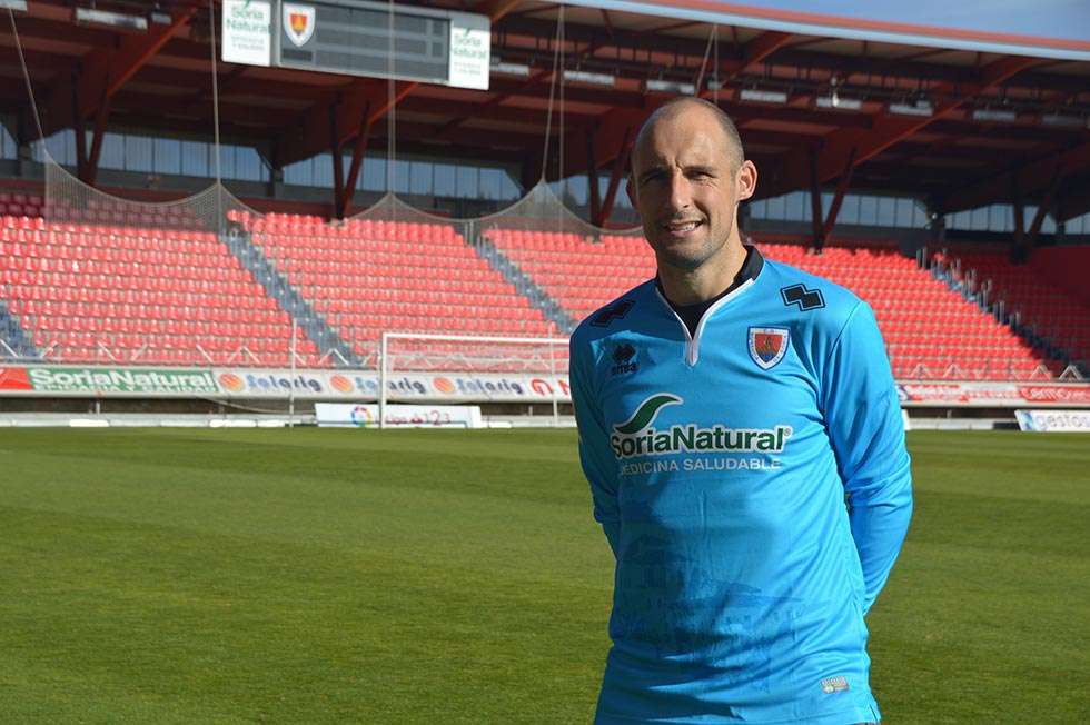 Mikel Saizar, un refuerzo para la portería del Numancia