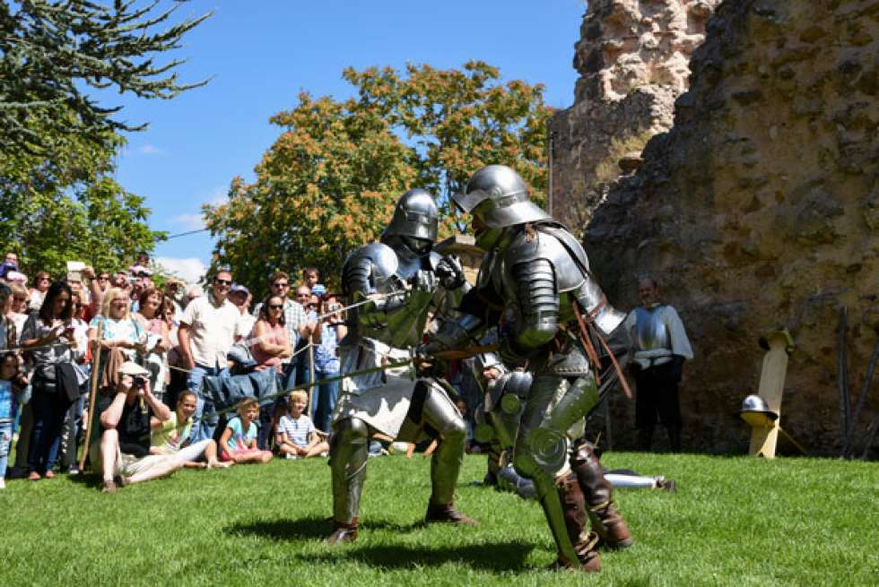 Una recreación histórica de las Órdenes Militares vuelve al Duero