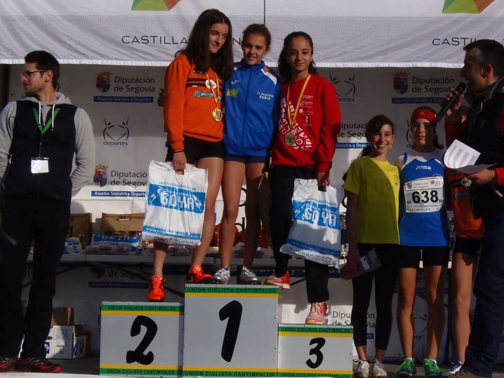 Protagonismo soriano en el Cross de Cantimpalos