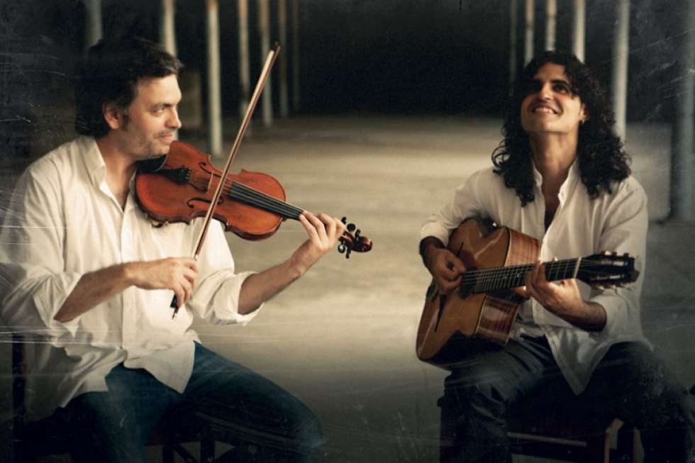 Albert Bello y Oriol Saña traen a Soria el gypsy jazz