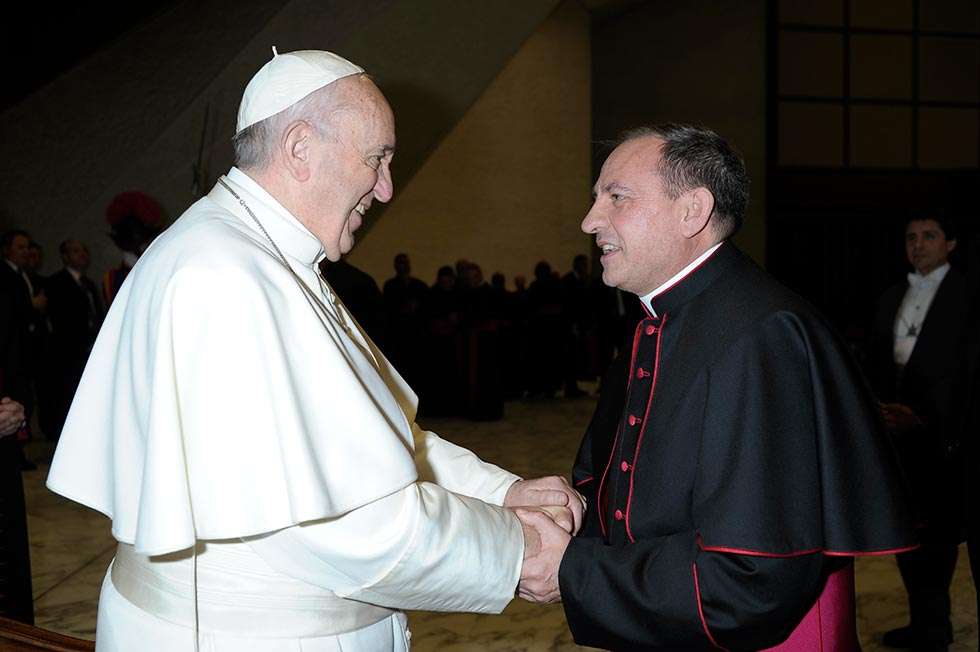 El Papa recibe al obispo electo de Osma-Soria